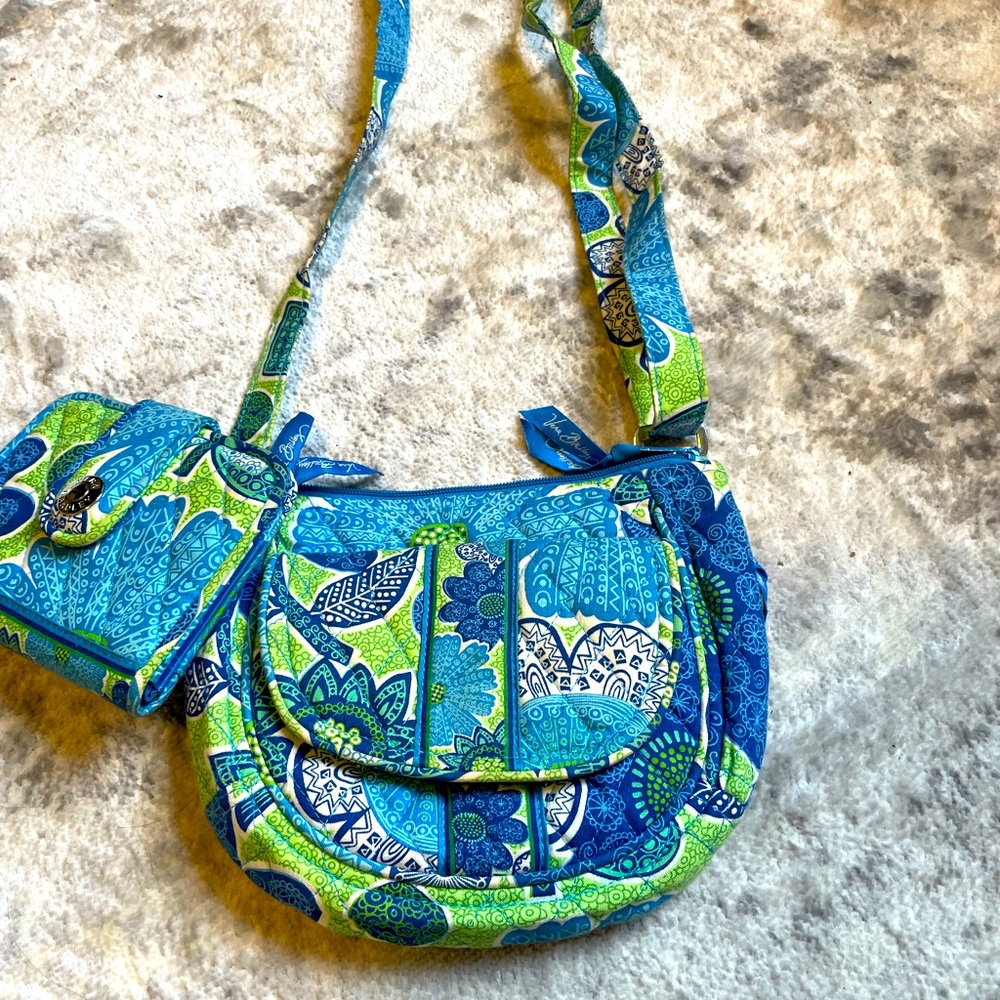 Vera Bradley wallet and purse set in good condition